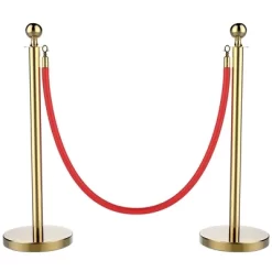 Yaheetech 2pcs Ball Top Stainless Steel Stanchion Posts -Furniture Specialty Store GUEST 00677aab e6b5 4dff 9a06 b82dba1be6c3