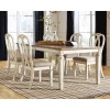 Realyn Rectangular Extendable Dining Table Chipped White - Signature Design By Ashley -Furniture Specialty Store GUEST 00cfda63 29c4 4b9d 9f3c 872107837abc