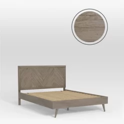 ELuxury Chevron Wood Bed Frame With Headboard -Furniture Specialty Store GUEST 01564249 6afc 4b80 8899 8d37ea3963da