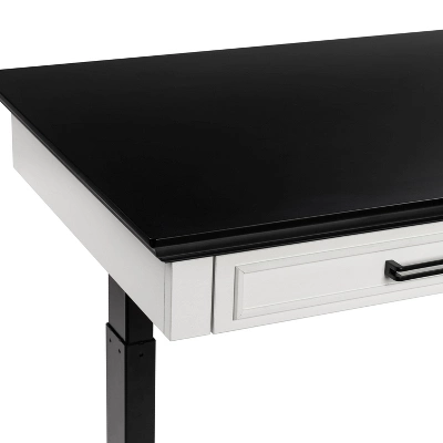 47" Losondo Transitional Height Adjustable Desk With USB Ports - HOMES: Inside + Out 13 47" Losondo Transitional Height Adjustable Desk With USB Ports - HOMES: Inside + Out - Image 11