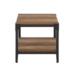 Set Of 2 Benny Urban Industrial Angle Iron Side Tables - Saracina Home -Furniture Specialty Store GUEST 019b3316 5e4e 473f 8566 ecc9114f8c40