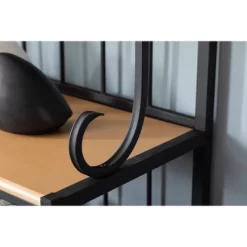 Praha Bakers Rack Black - Boraam -Furniture Specialty Store GUEST 0267ad85 f0c5 4745 9e54 acd7291fb579