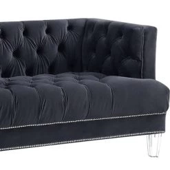 64" Ansario Sofa Charcoal Velvet - Acme Furniture 19 64" Ansario Sofa Charcoal Velvet - Acme Furniture -Furniture Specialty Store GUEST 02c229f8 5455 441e 8d8e 468abf5905f6