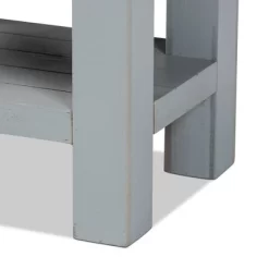 Hastin Two-Tone Wood 1 Drawer Nightstand Brown/Gray - Baxton Studio -Furniture Specialty Store GUEST 0324662e 0652 4025 8c6d 296bbbdaae7d