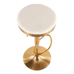 Set Of 2 Dakota Glam Adjustable Barstools - LumiSource -Furniture Specialty Store GUEST 038ebc49 bf10 48ef 9005 e3b9f3a90257