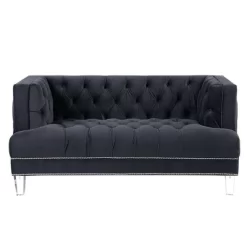 64" Ansario Sofa Charcoal Velvet - Acme Furniture 14 64" Ansario Sofa Charcoal Velvet - Acme Furniture -Furniture Specialty Store GUEST 03b5c23d 7a7e 4230 b929 ab87584f8995
