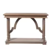 Wood Trestle Console Table With Arch Design Brown - StyleCraft -Furniture Specialty Store GUEST 046bcae6 5f6b 40b1 840b fec52ff9d07a