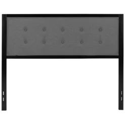 Flash Furniture Bristol Metal Tufted Upholstered Queen Size Headboard In Dark Gray Fabric -Furniture Specialty Store GUEST 04c02d53 0ce8 47d7 a9b9 935d35396cca