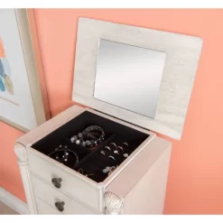 Obrecht Jewelry Armoire Off White - Powell Company -Furniture Specialty Store GUEST 0560754e 7645 4541 bedb 95a3075295b4