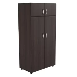 4 Door Wardrobe/Armoire Espresso - Inval -Furniture Specialty Store GUEST 05a31474 398c 4c06 9907 803b79b9015d