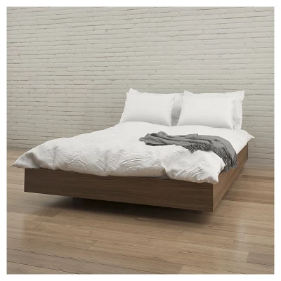 Queen 5pc Alibi Bedroom Set Walnut - Nexera 5 Queen 5pc Alibi Bedroom Set Walnut - Nexera - Image 3