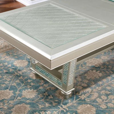 7pc Jenra Expandable Top Dining Set Champagne/Warm Gray - HOMES: Inside + Out 4 7pc Jenra Expandable Top Dining Set Champagne/Warm Gray - HOMES: Inside + Out - Image 2