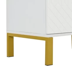 23.7" Freestanding Tipping Shoe Cabinet With Adjustable Shelves - ModernLuxe -Furniture Specialty Store GUEST 06fff0b2 9ca0 4db0 9228 8ff14d9c9595