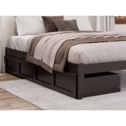 Set Of 2 Queen/King/Twin XL Drawers Espresso - AFI