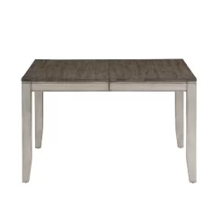 Abacus Dining Table Alabaster/Honey - Steve Silver Co.