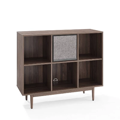 35.88" Liam 6 Cube Record Storage Bookcase With Speaker - Crosley 10 35.88" Liam 6 Cube Record Storage Bookcase With Speaker - Crosley - Image 8