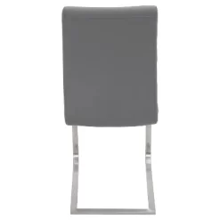 Set Of 2 Foster Contemporary Dining Chair Stainless Steel/Gray - LumiSource -Furniture Specialty Store GUEST 092f4e7c 9de3 4c0a 8ce8 ae55100a2c15