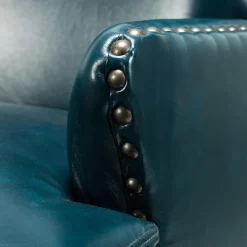 Jorge Vegan Leather Armchair With Nailhead Trim | Karat Home 22 Jorge Vegan Leather Armchair With Nailhead Trim | Karat Home -Furniture Specialty Store GUEST 095b2c96 ebaf 42f5 959d 675f9dcde41d