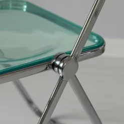 Fabulaxe Acrylic Folding Party Transparent Chair With Double Hinged Back | Indoor Outdoor Portable Commercial Seat With Silver Metal Frame For Home, Office, Wedding Party, Picnic, And Kitchen Dining 20 Fabulaxe Acrylic Folding Party Transparent Chair With Double Hinged Back | Indoor Outdoor Portable Commercial Seat With Silver Metal Frame For Home, Office, Wedding Party, Picnic, And Kitchen Dining -Furniture Specialty Store GUEST 09af4222 10b2 47ad 850c 0320b8342b66