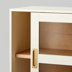 Promontory Sliding Glass TV Stand - Threshold™ Designed With Studio McGee -Furniture Specialty Store GUEST 0a52b1e4 773b 4988 9e4c 43fbf31bcba8