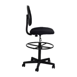 Flash Furniture Black Fabric Drafting Chair (Cylinders: 22.5''-27''H Or 26''-30.5''H) -Furniture Specialty Store GUEST 0a545a83 8323 4255 9ceb 7358b8a440bf