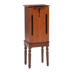 Wylie Jewelry Armoire Cherry Red - Powell Company -Furniture Specialty Store GUEST 0a72eefc f8ce 4fce 885c b5fcf755e43e