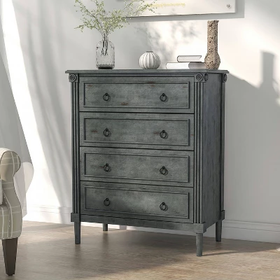 Latimer Traditional 4 Drawer Chest - HOMES: Inside + Out 3 Latimer Traditional 4 Drawer Chest - HOMES: Inside + Out