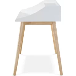 Alton Writing Desk White - Adore Decor -Furniture Specialty Store GUEST 0a858a2f 579e 4628 a9d8 c7e5ce30e62b