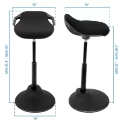 Mount-It! Ergonomic Sit Stand Stool, Leaning Chair For Standing Desk, Height Adjustable Up To 34. 6" 15 Mount-It! Ergonomic Sit Stand Stool, Leaning Chair For Standing Desk, Height Adjustable Up To 34. 6" -Furniture Specialty Store GUEST 0bf215ac 14e4 4611 bb80 f32ebdb94d48