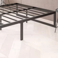 Flash Furniture 14 Inch Metal Platform Bed Frame - No Box Spring Needed With Steel Slat Support And Quick Lock Functionality -Furniture Specialty Store GUEST 0c62ee91 5be4 476f 8c7f 7bfb28ab2e8a