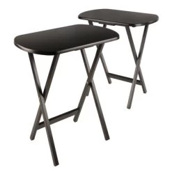 2pc Cade Oversize Oblong Snack Table Coffee - Winsome