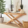 Semley Console Natural - Powell Company -Furniture Specialty Store GUEST 0ca29326 eeb2 4930 996e 17aef8b31140