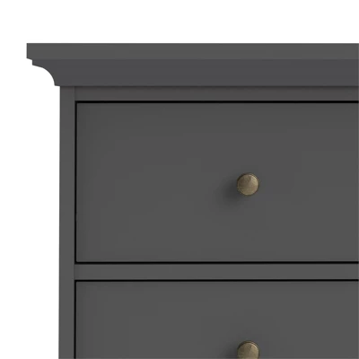 Sonoma 6 Drawer Chest In Black Lead - Tvilum 6 Sonoma 6 Drawer Chest In Black Lead - Tvilum - Image 4