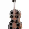 Vintiquewise Decorative 10 Bottle Wooden Cello Shaped Wine Rack 53" Inch Floor Violin