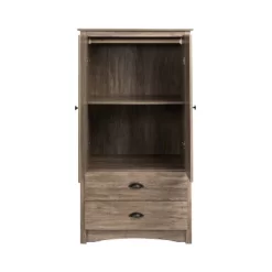Salt Spring 2 Door Armoire Drifted Gray - Prepac -Furniture Specialty Store GUEST 0dc86d21 6d12 4384 b219 4d1e268f8ca5