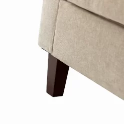 Deionides Tufted Wooden Upholstered Comfy Club Chair For Bedroom And Living Room With Wood Legs | ARTFUL LIVING DESIGN -Furniture Specialty Store GUEST 0e168fea 2985 4851 a36b 0ef150e9e378