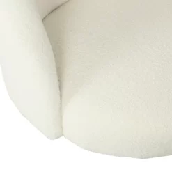 Modern Sherpa Accent Chair Cream - HomePop -Furniture Specialty Store GUEST 0f2954e2 045b 4025 8568 eb14e0cd861a