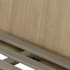 King Baly Acacia Platform Bed Sandblast Gray - Armen Living -Furniture Specialty Store GUEST 0f464349 138a 426c bd97 1255b36c4aca