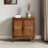 Birnirk 2-Door Accent Solid Wood Storage Cabinet With Shelves| KARAT HOME-Cherry -Furniture Specialty Store GUEST 0f6fbeaa cd77 4860 b36b 00785f553a88