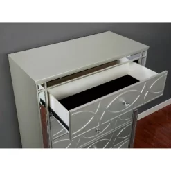 2pc La Mesa Bed And Chest Set Silver - HOMES: Inside + Out -Furniture Specialty Store GUEST 11c515ee c8d3 4731 938f 3fbe31947265