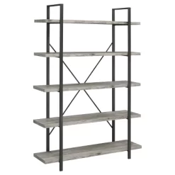 70" Cole 5 Shelf Bookcase With Frame - Coaster -Furniture Specialty Store GUEST 11d31a55 8286 4be1 b203 508ccd056968