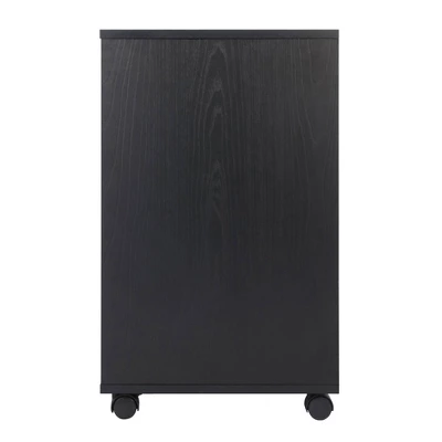 Halifax 2 Sections Mobile Storage Cabinet - Winsome 5 Halifax 2 Sections Mobile Storage Cabinet - Winsome - Image 3