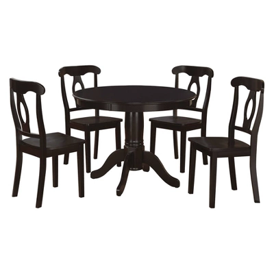 5pc Stella Pedestal Dining Set - Dorel Living 9 5pc Stella Pedestal Dining Set - Dorel Living - Image 7