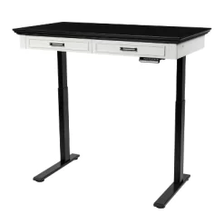 47" Losondo Transitional Height Adjustable Desk With USB Ports - HOMES: Inside + Out 21 47" Losondo Transitional Height Adjustable Desk With USB Ports - HOMES: Inside + Out -Furniture Specialty Store GUEST 12edf121 be62 4692 874d 3b514c7fc609