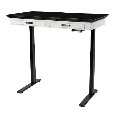 47" Losondo Transitional Height Adjustable Desk With USB Ports - HOMES: Inside + Out 7 47" Losondo Transitional Height Adjustable Desk With USB Ports - HOMES: Inside + Out - Image 5