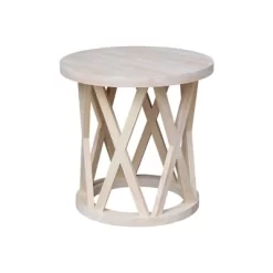 24" Ceylon Round End Table - International Concepts -Furniture Specialty Store GUEST 13265a18 6656 499a bae8 a64ad79903d5