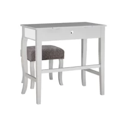 Harper Vanity Set Silver - Linon 21 Harper Vanity Set Silver - Linon -Furniture Specialty Store GUEST 1384364d 6c39 4d36 a2ad 159d254b83fc