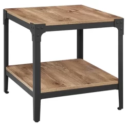 Set Of 2 Benny Urban Industrial Angle Iron Side Tables - Saracina Home -Furniture Specialty Store GUEST 13c9493f beec 4c1d a8fd 9288cc0ebb9a