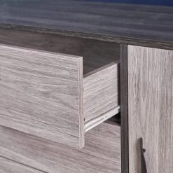 Sincere Mid Century Modern Multipurpose Cabinet Sonoma Gray - Christopher Knight Home -Furniture Specialty Store GUEST 14664b8e 1692 4a89 b821 fbb7910a2b39