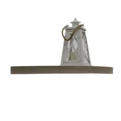 17" X 17" Floating Corner Shelf Wall Mounted Driftwood Gray - Inplace -Furniture Specialty Store GUEST 14ea54a4 9a07 46cb bef4 152a494f08af